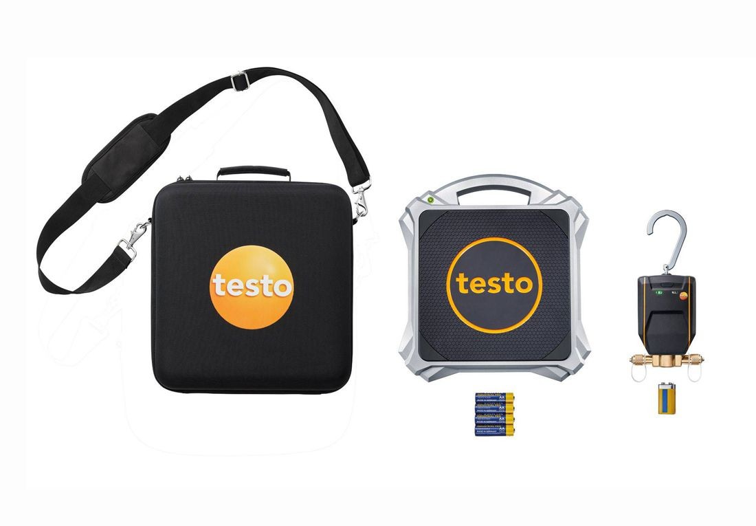 Balance pour fluides frigorigènes testo 560i - Kit et vanne intelligente avec BT