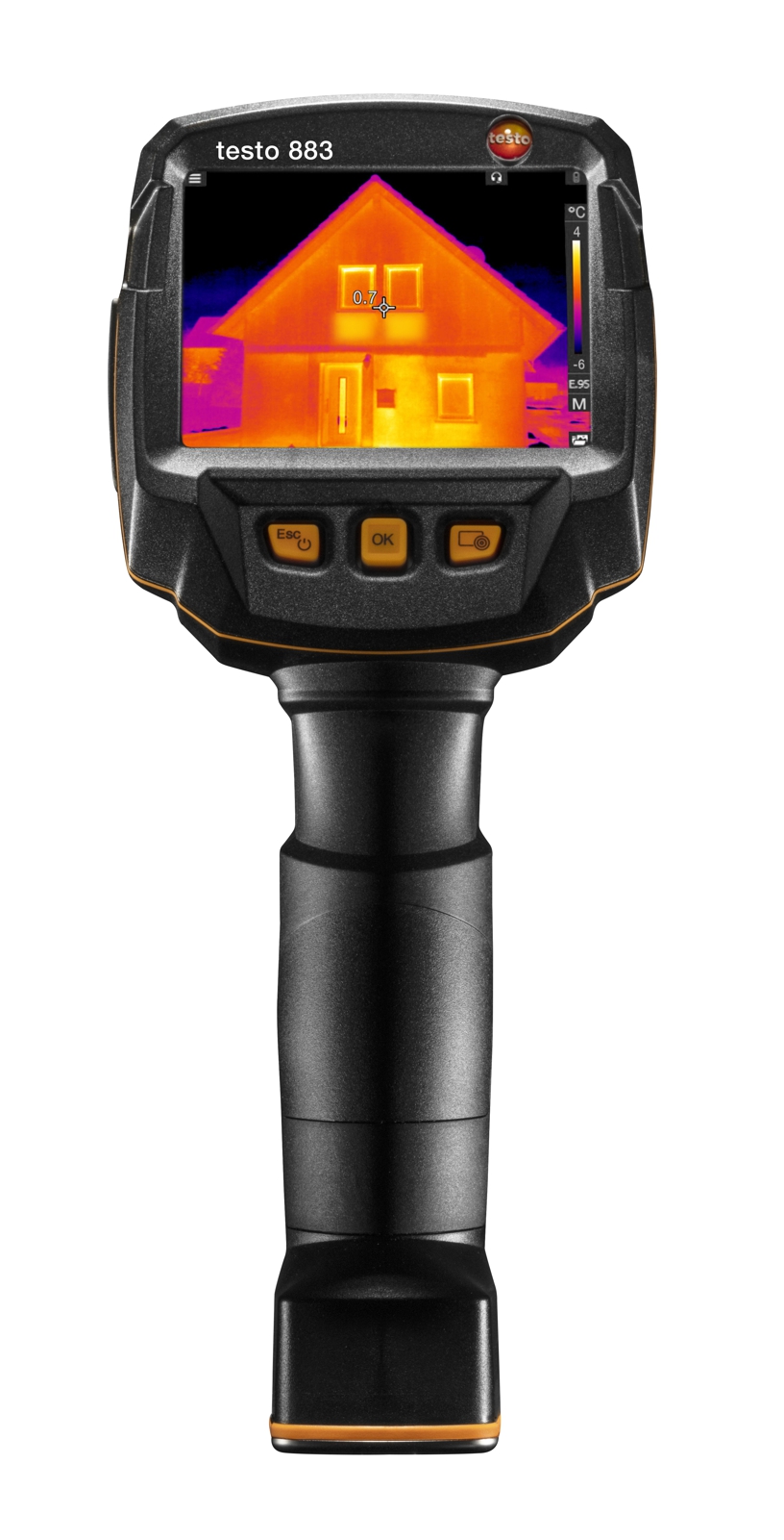 testo 883-1 - Set Wärmebildkamera mit Wechselobjektiv testo 883-1 - Set Wärmebildkamera mit Wechselobjektiv