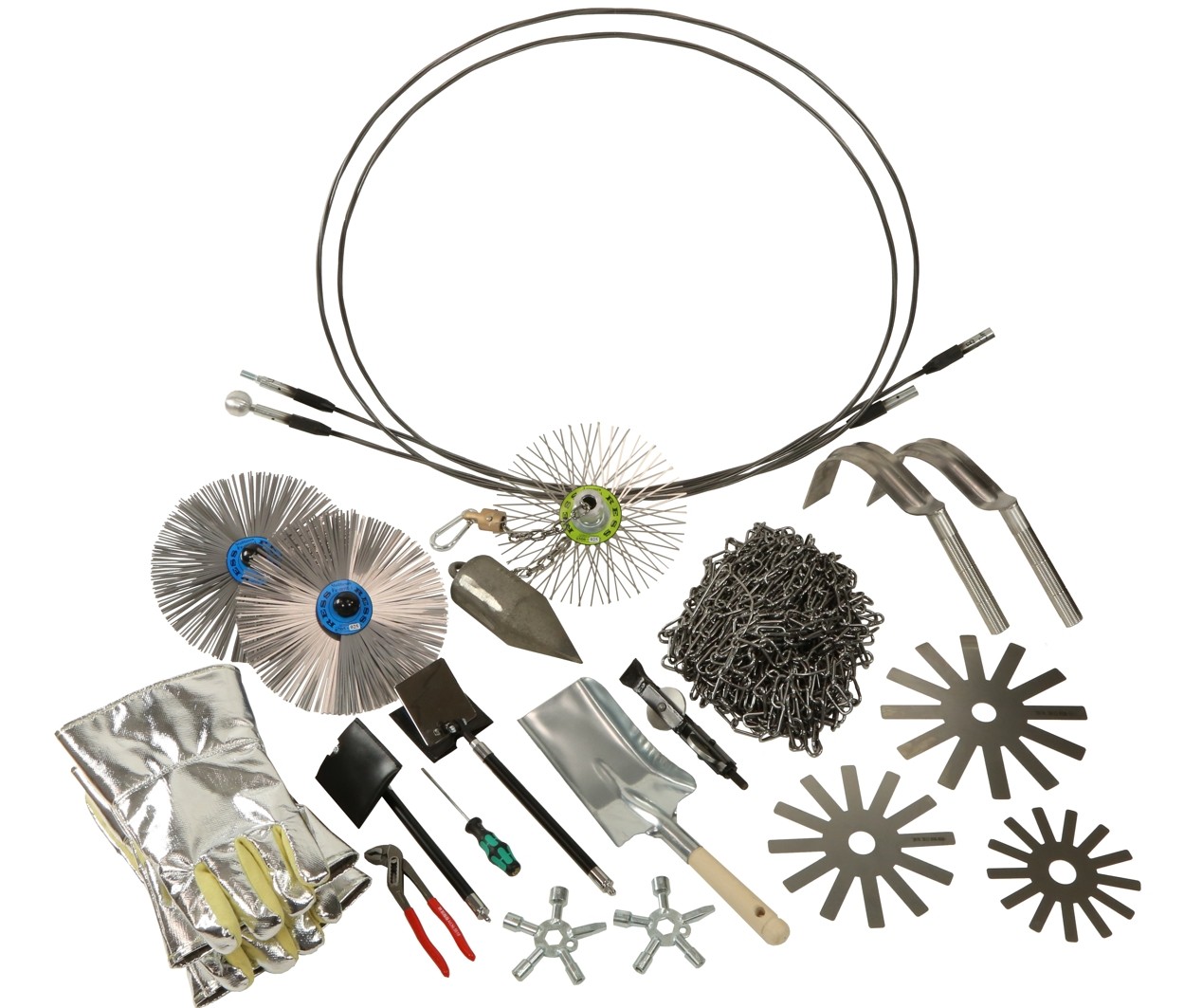 Schornstein-Werkzeugsatz - DIN 14800-4:2013-12