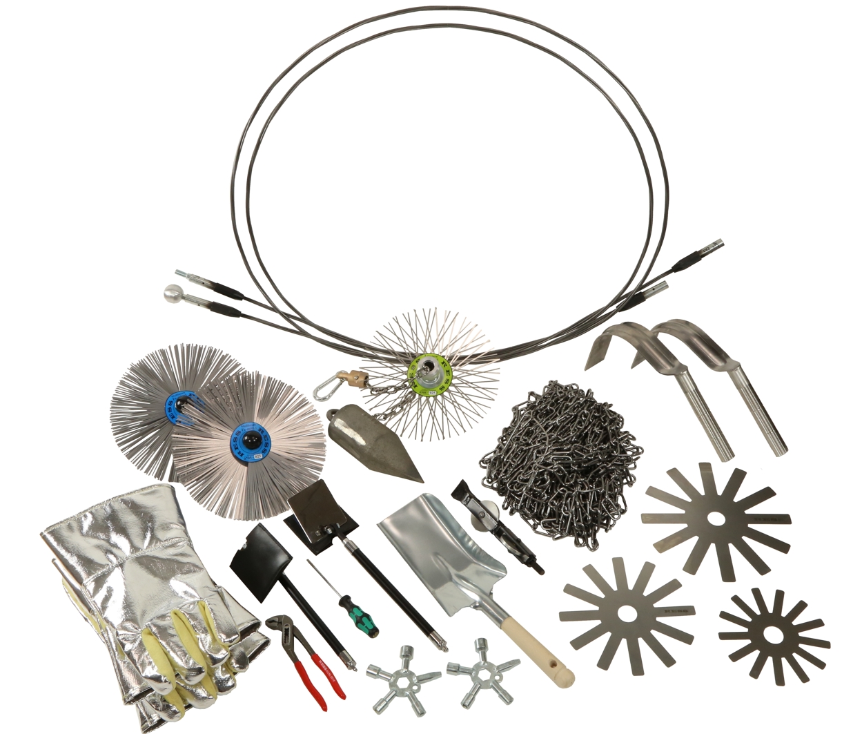 Schornstein-Werkzeugsatz - DIN 14800-4:2013-12