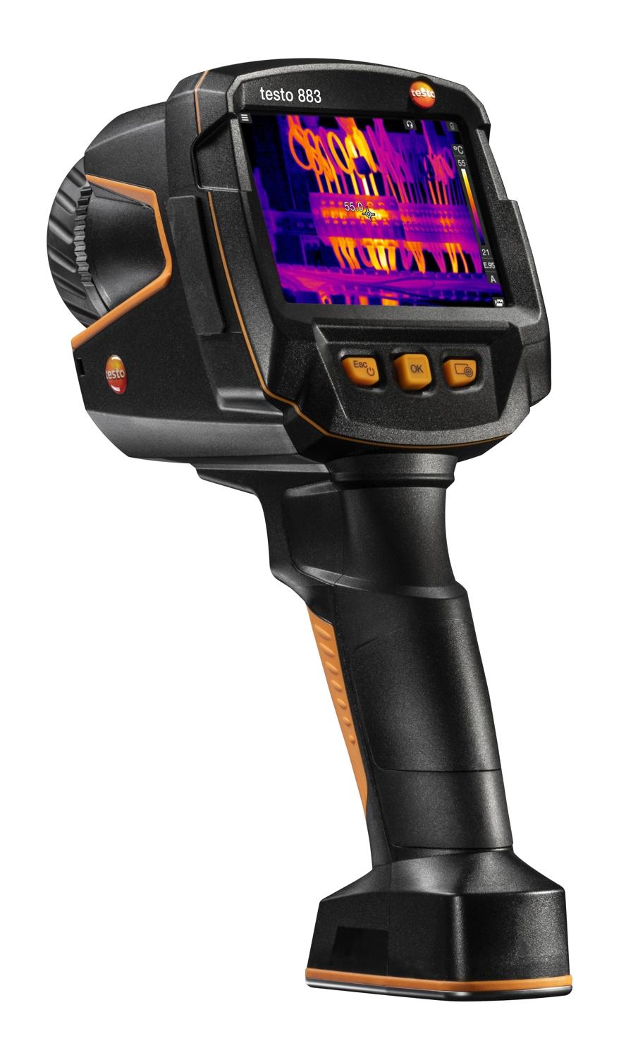 testo 883-1 - Set Wärmebildkamera mit Wechselobjektiv testo 883-1 - Set Wärmebildkamera mit Wechselobjektiv