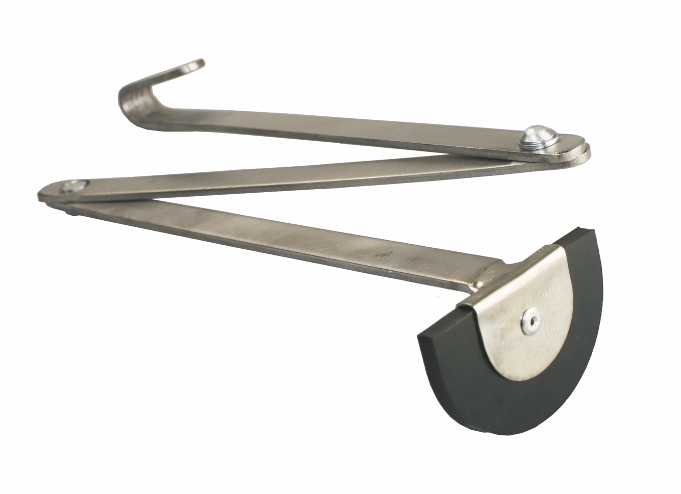 Grattoir avec lèvre en caoutchouc 3 pièces