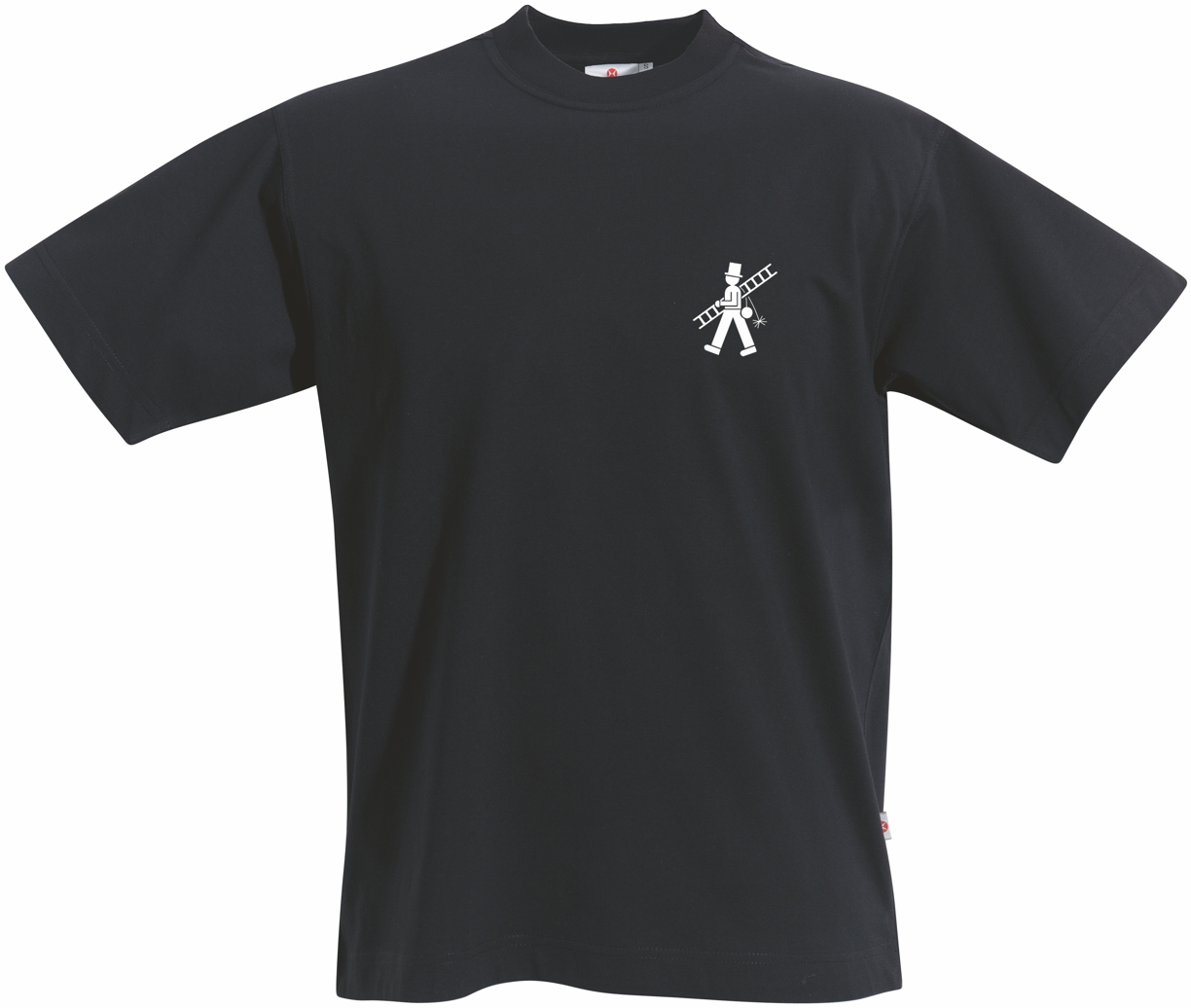 T-Shirt Rundhals mit Schornsteinfeger