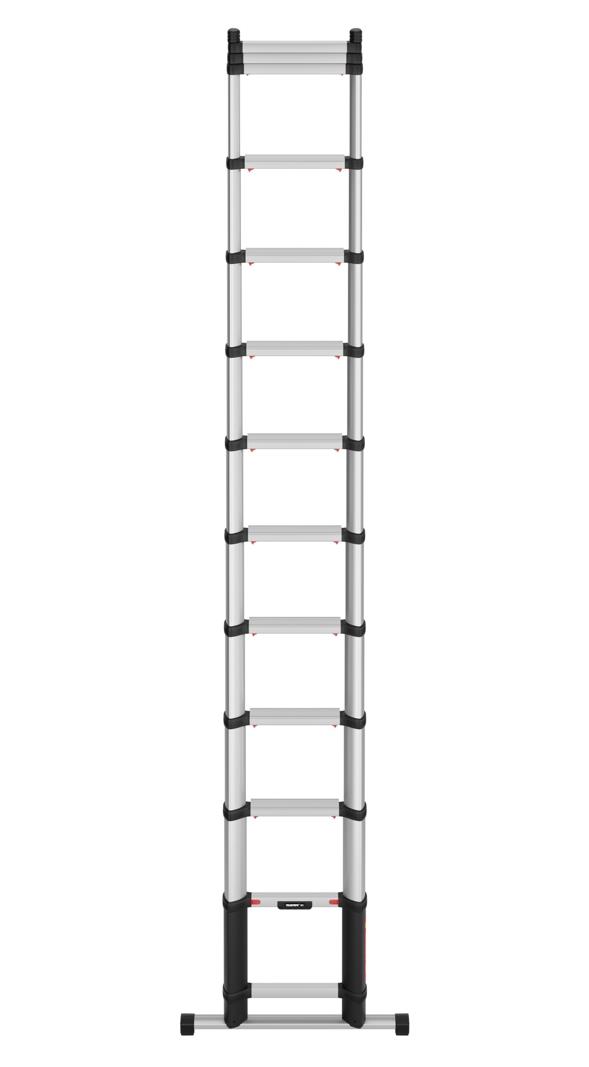 Telescopic Ladder TELESTEPS PRIME LINE - 4,1 m with stabalizer bar