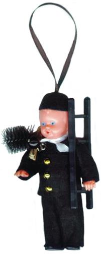 Schornsteinfeger-Puppe 9 cm