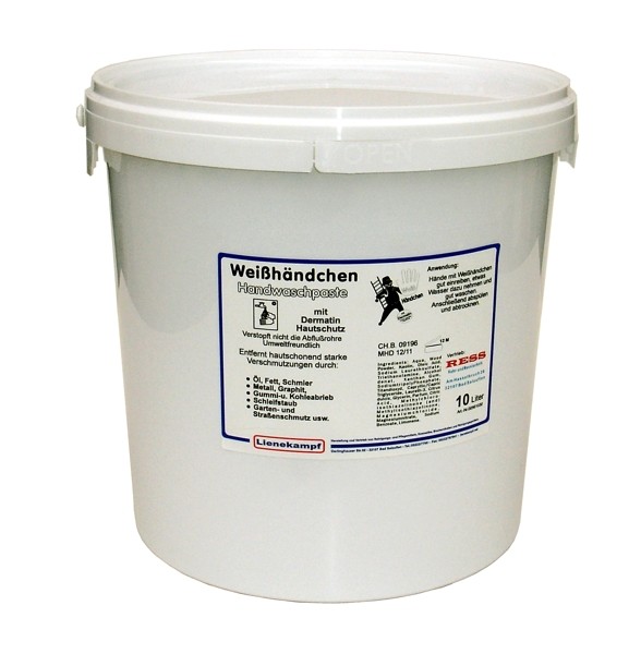 Handwaschpaste mit Holzmehl