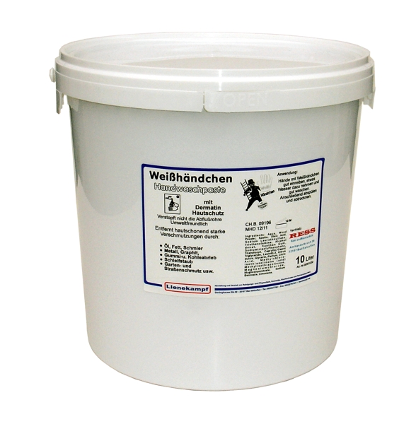 Handwaschpaste mit Holzmehl