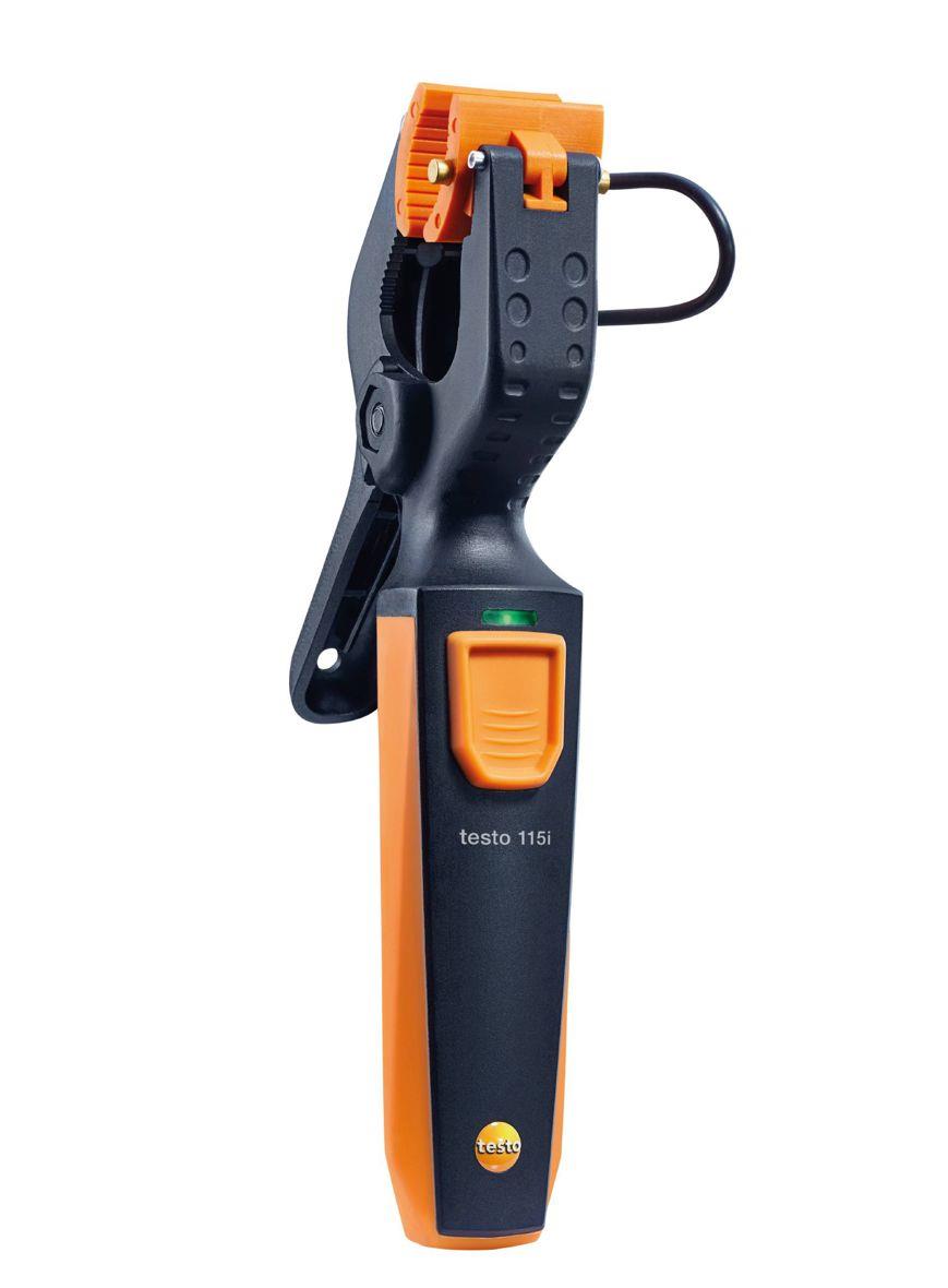 testo 550s Digital Manifold - Set with 3 Filling Hoses and Wireless Clamp Probes