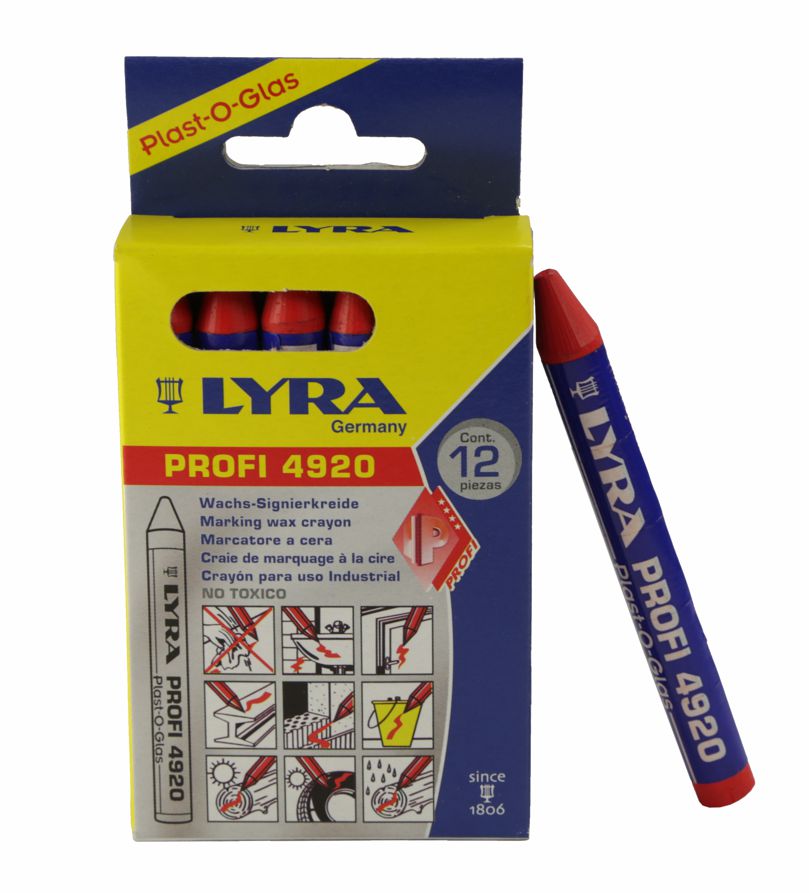 Crayon (12 pièces) ROUGE