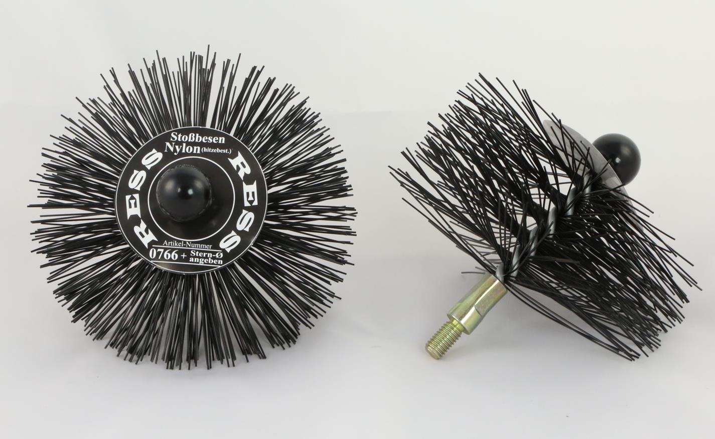 Stoßbesen Nylon hitzebeständig 3er-Pack Stoßbesen Nylon hitzebeständig 3er-Pack
