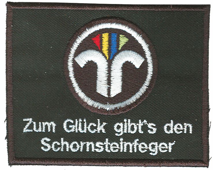 Stoffwappen ZIV eckig