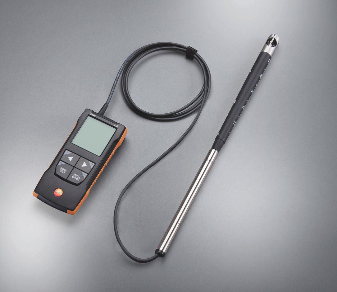 testo 416 Digital Vane Anemometer with App Connection