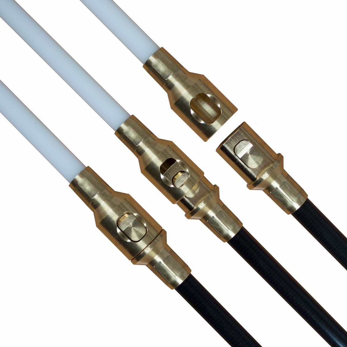 Rodtech Kehrstange mit Klick-Verschluss Ø 15 mm - 1 m