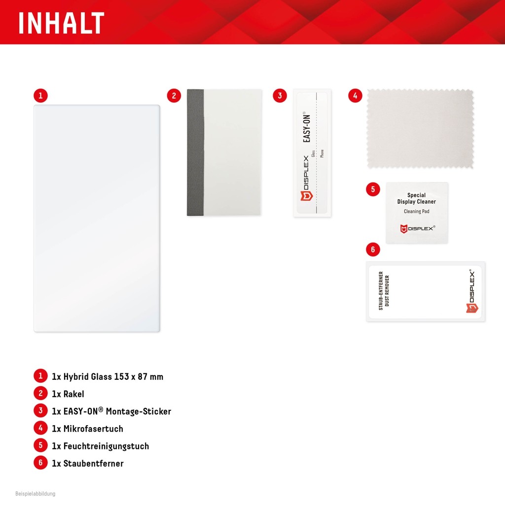 DISPLEX® Hybrid Schutzglas für 7" Display DISPLEX® Hybrid Schutzglas für 7" Display
