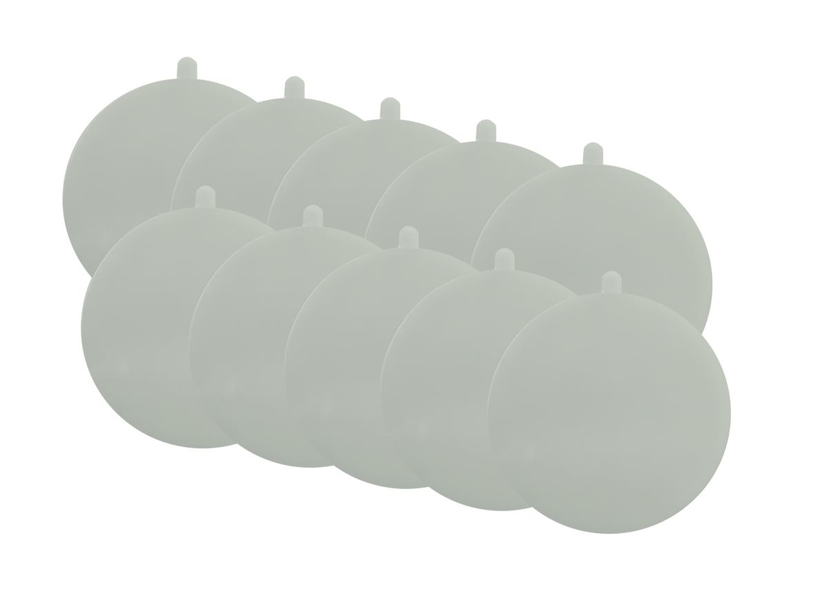 Pads adhésifs pour le montage de détecteurs de fumée et de CO (10 pièces)