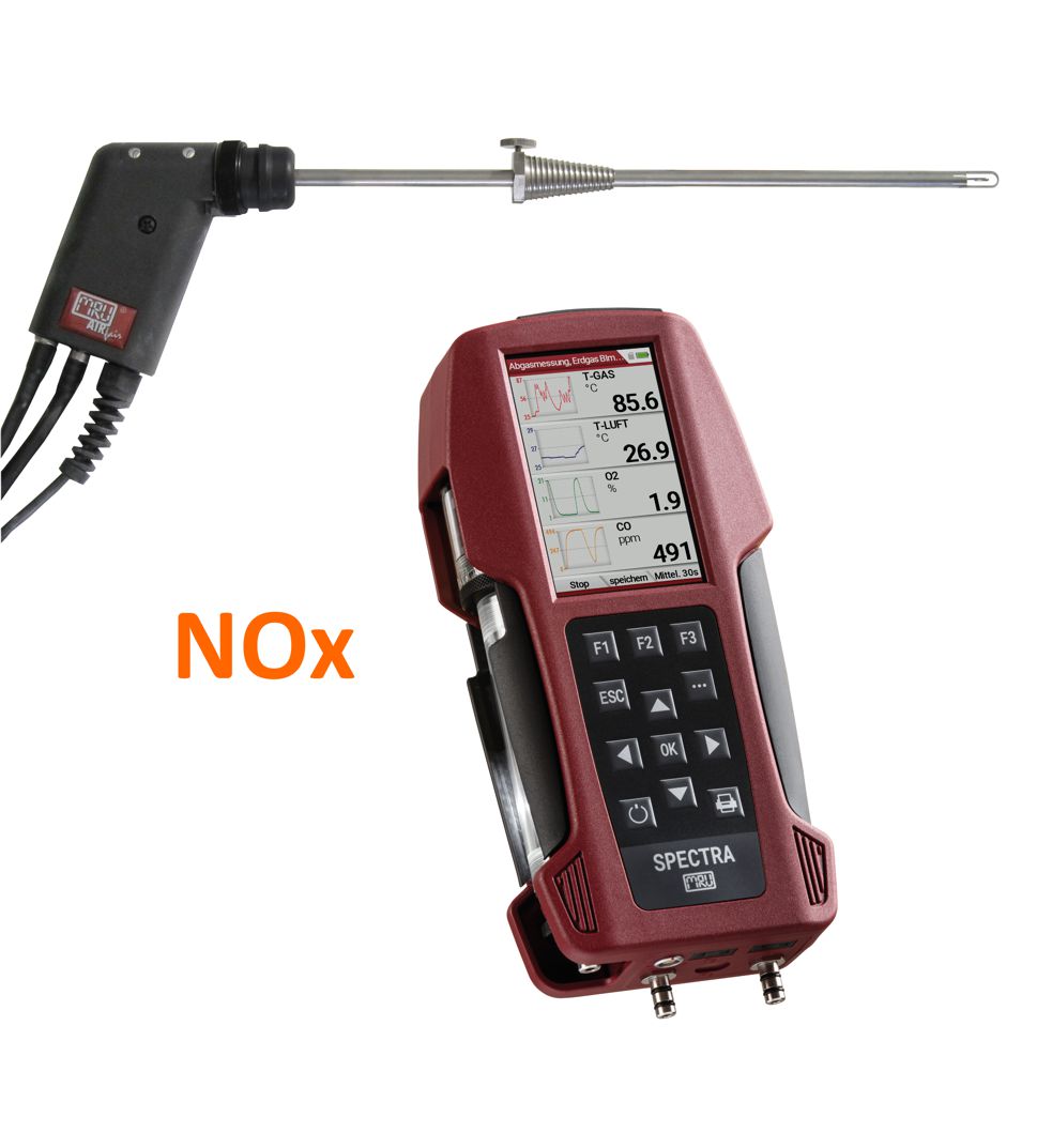 Abgasmessgerät MRU SPECTRA "NOx-Set" inkl. 1000 mm Sonde