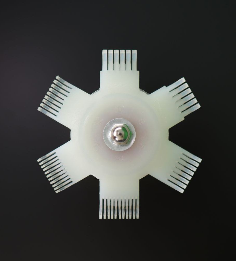 Wärmepumpen Lamellen-Pilzkamm (6 Abstände)