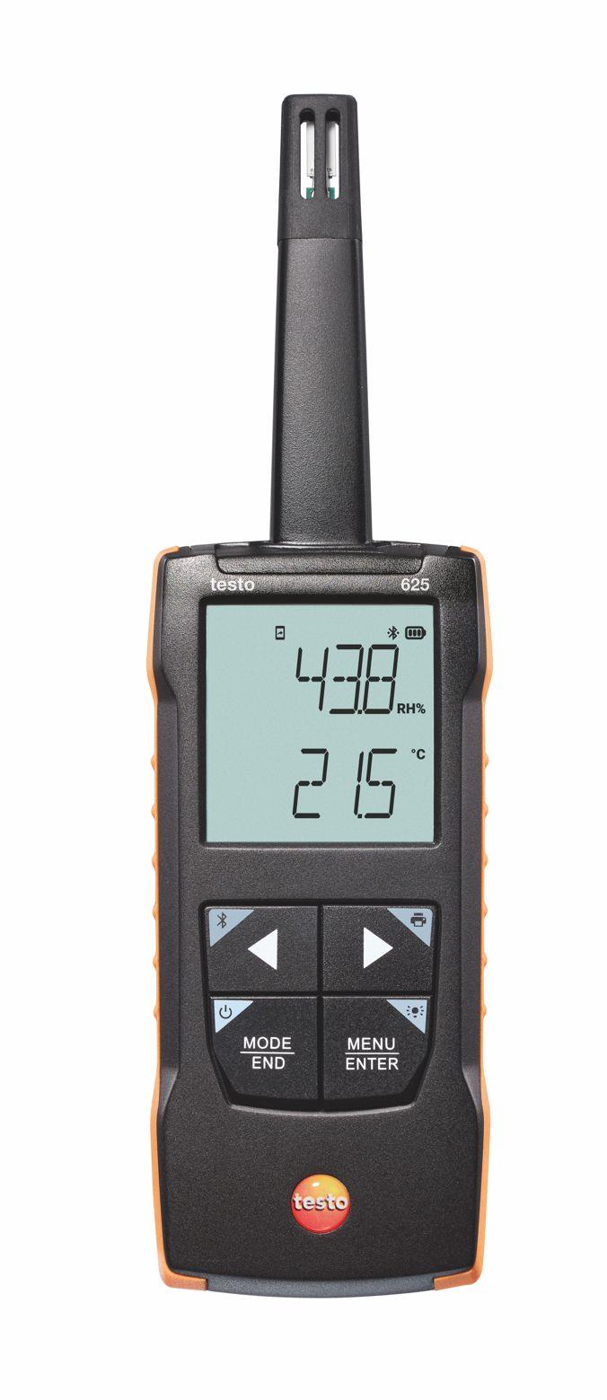 testo 625 Digital Thermo-Hygrometer with App Connection