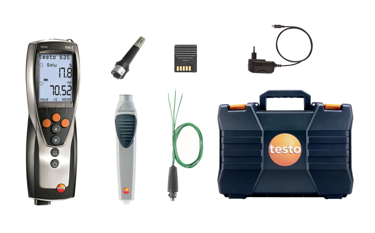 testo 635-2 kit valeur U - Kit -Thermo-hygromètre-