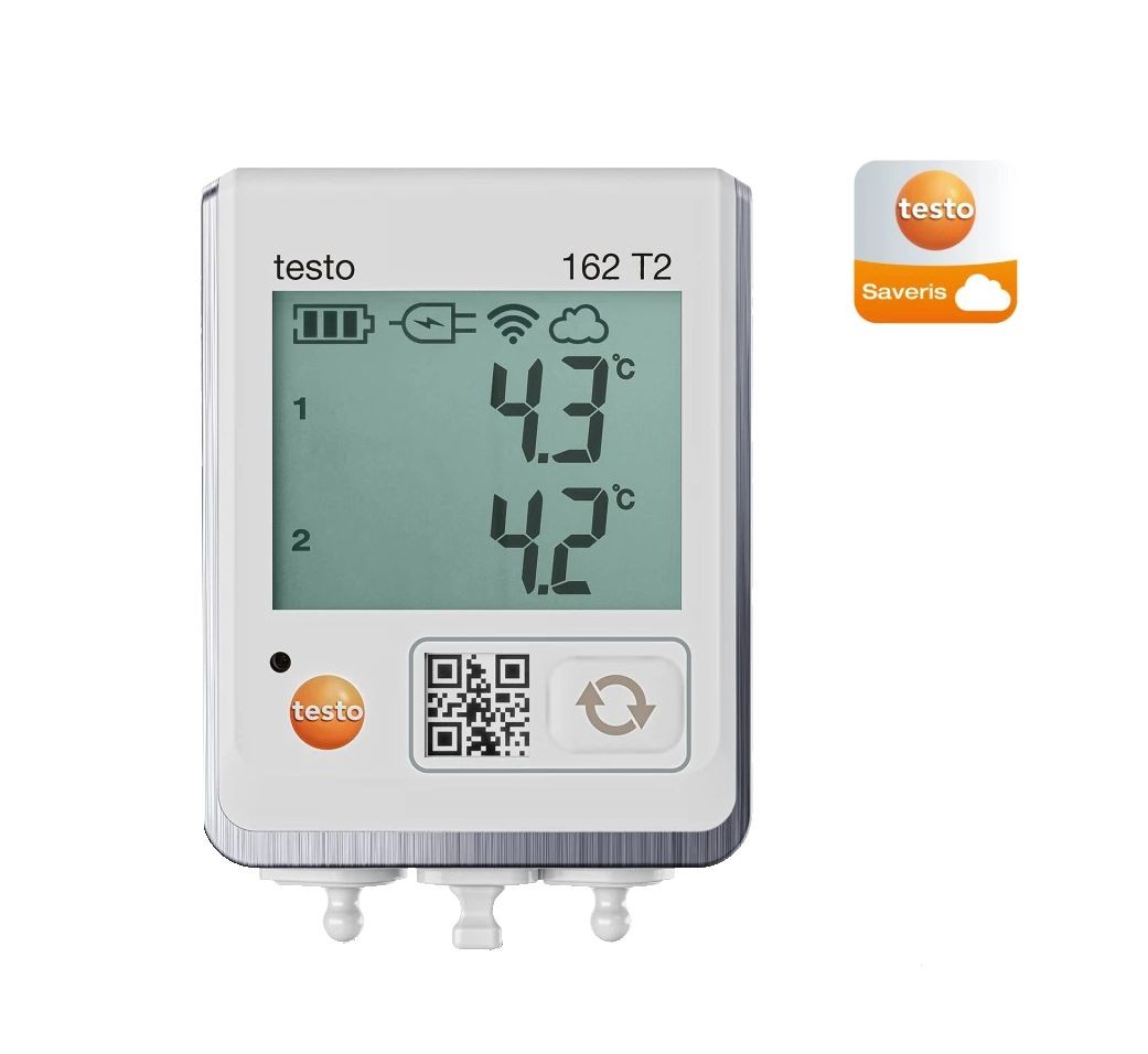 testo 162 T2 Set - Online Datenlogger - Temperatur
