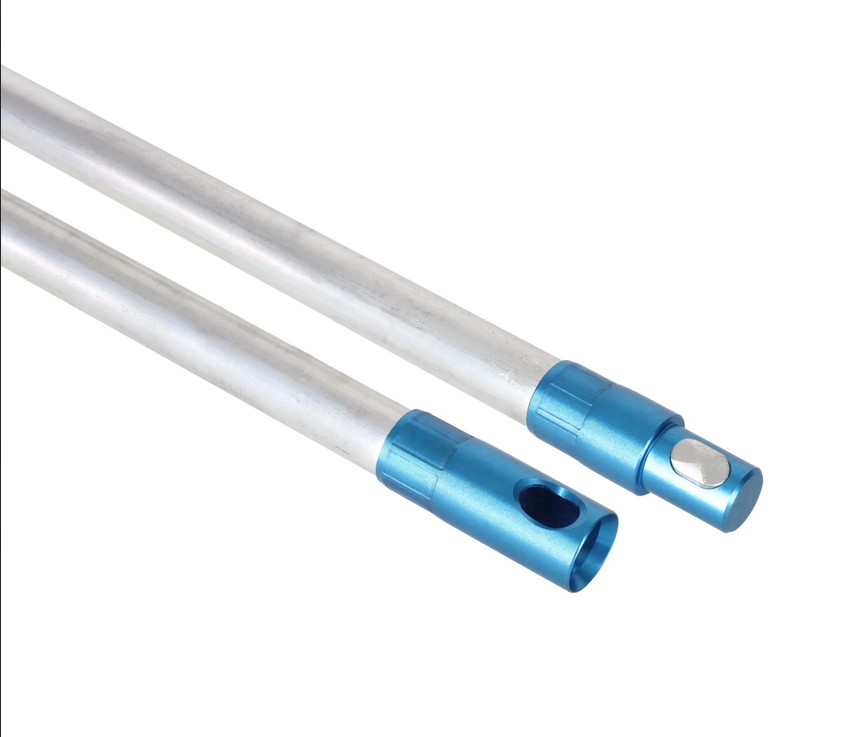 Rodstation Kehrstange mit Klick-Verschluss Ø 20 mm  - starr - 0,5 m