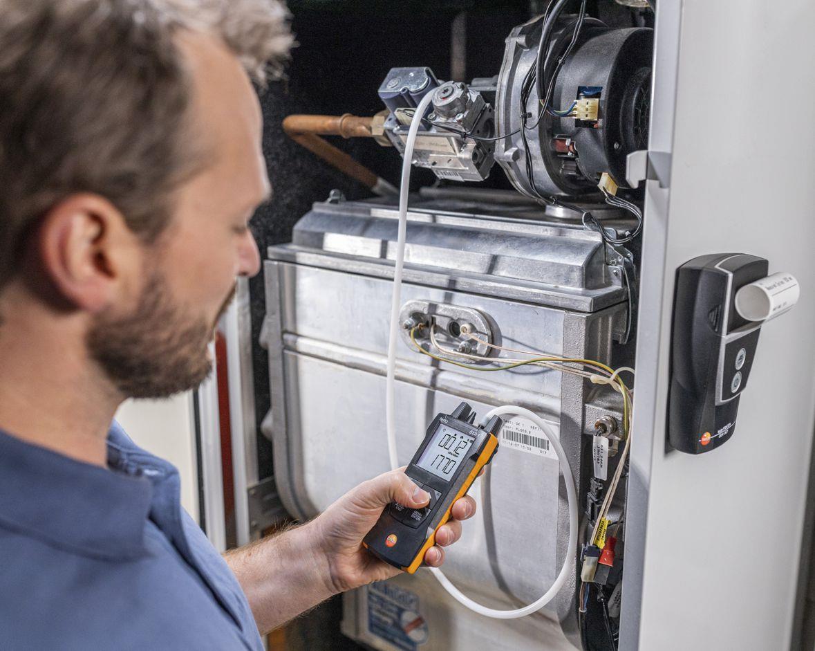 testo 512-1 Digital Differential Pressure Measuring Device with App Connection