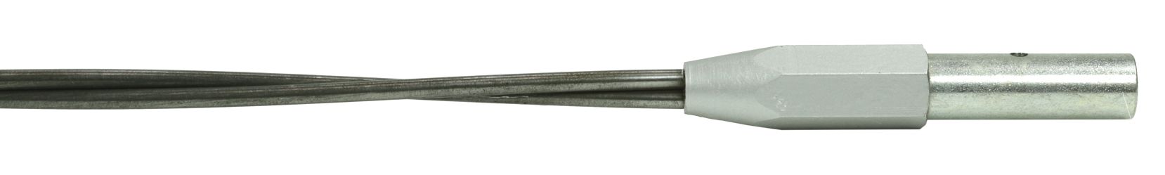 Tige en acier C torsadée lâche