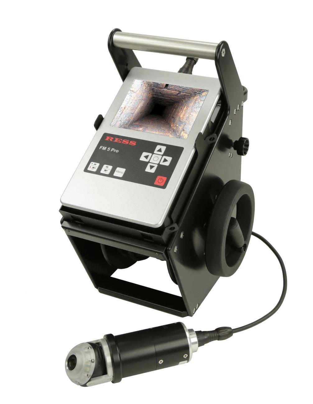 FM5 Pro Set mit Kabeltrommel, digitaler Meterzählung, Kamerakopf
