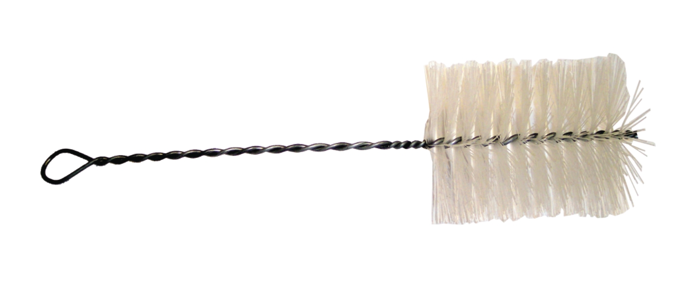 Børste lavet af Perlon 1 m total længde