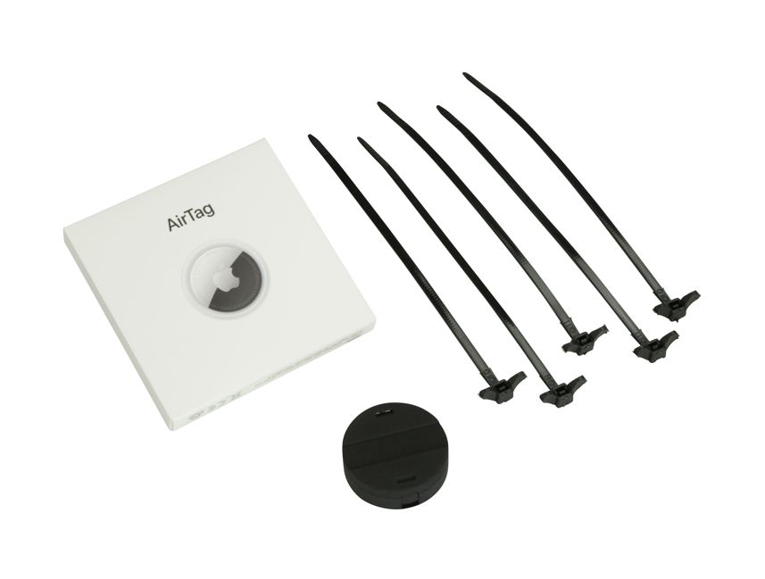 Émetteur radio Apple AirTag avec boîte en plastique