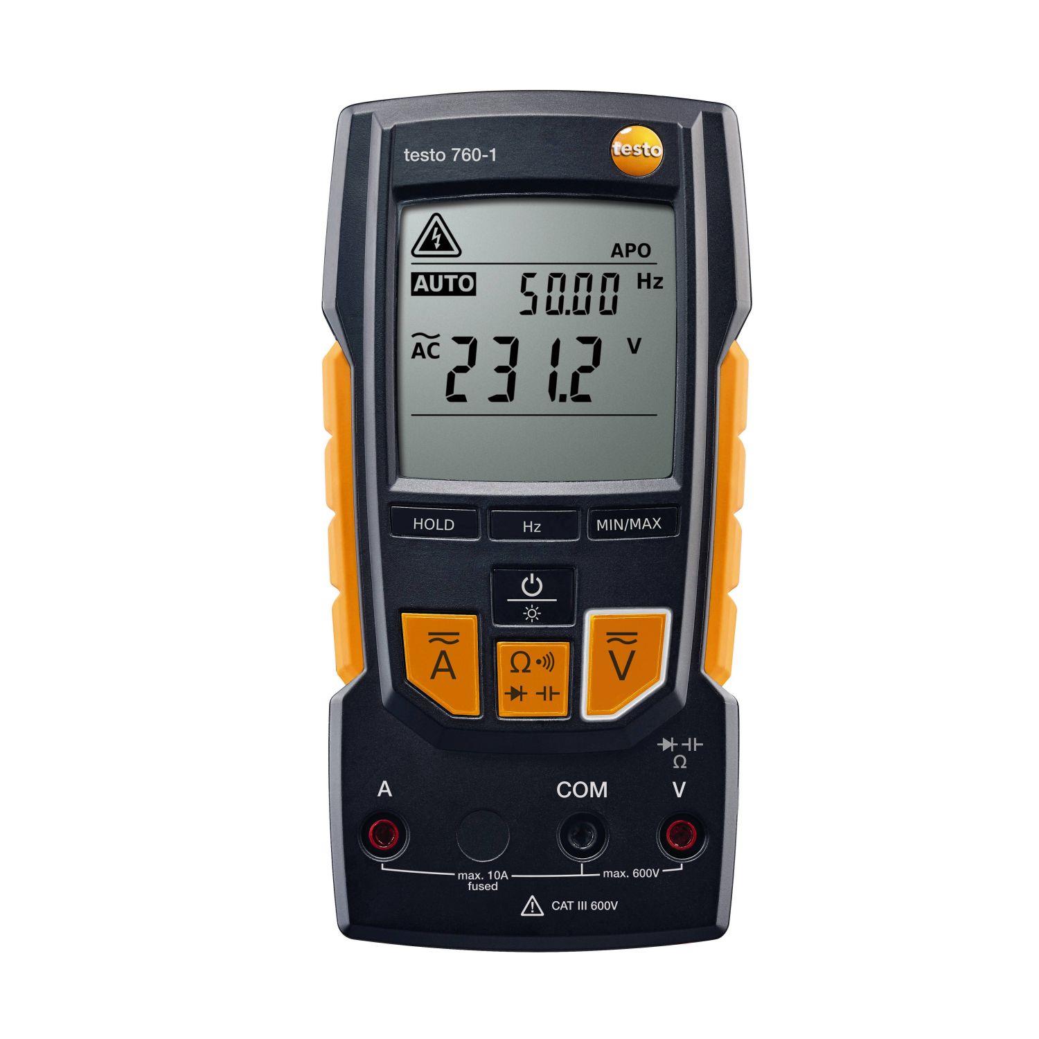testo 760-1 Multimeter incl. 1 Set Measuring Leads