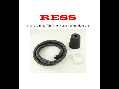 RESS-Dichtheitsprüfgerät DP 5 N1 Set