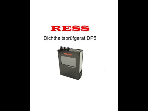 RESS-Dichtheitsprüfgerät DP 5 Set